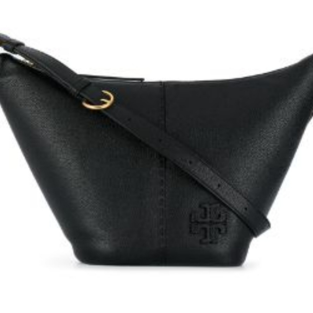 Tory Burch NWT McGraw Small Zip Bucket Bag